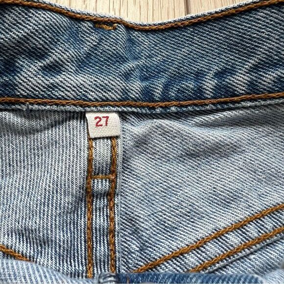Levi’s Cut Off Jean Shorts Distressed Denim Daisy Dukes Size 27 - Picture 6 of 10